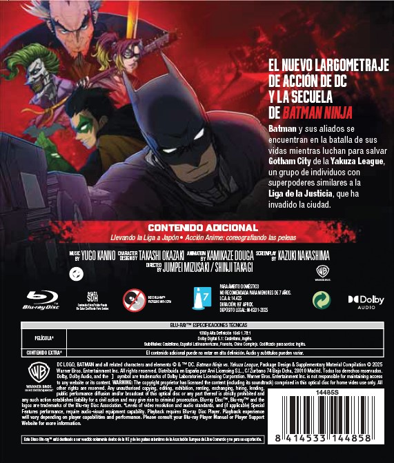Batman Ninja Vs Yakuza League (Blu-ray)
