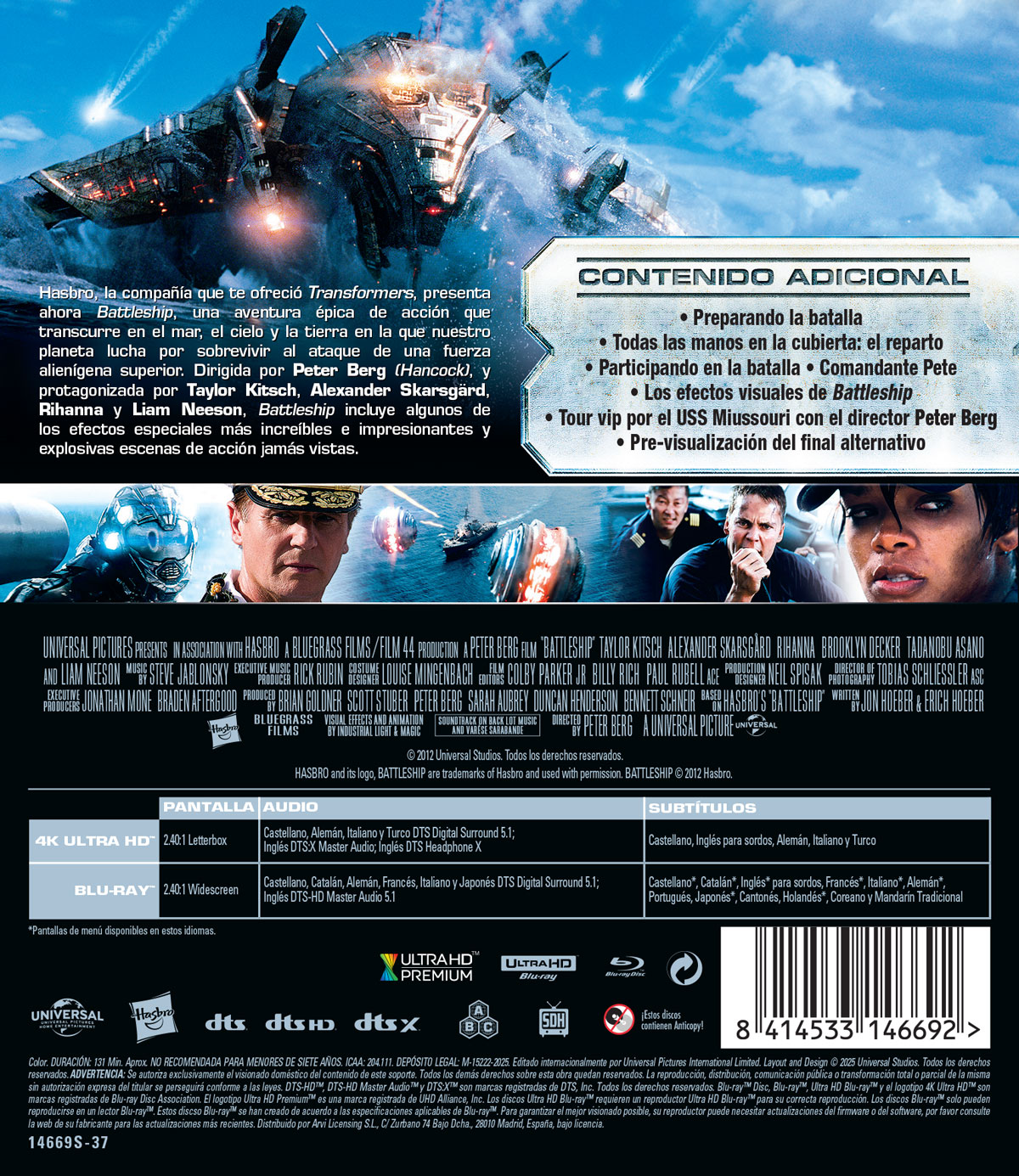 Battleship (4K UHD + Blu-ray)