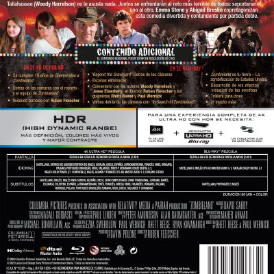 Bienvenidos a Zombieland (4K UHD + Blu-ray)