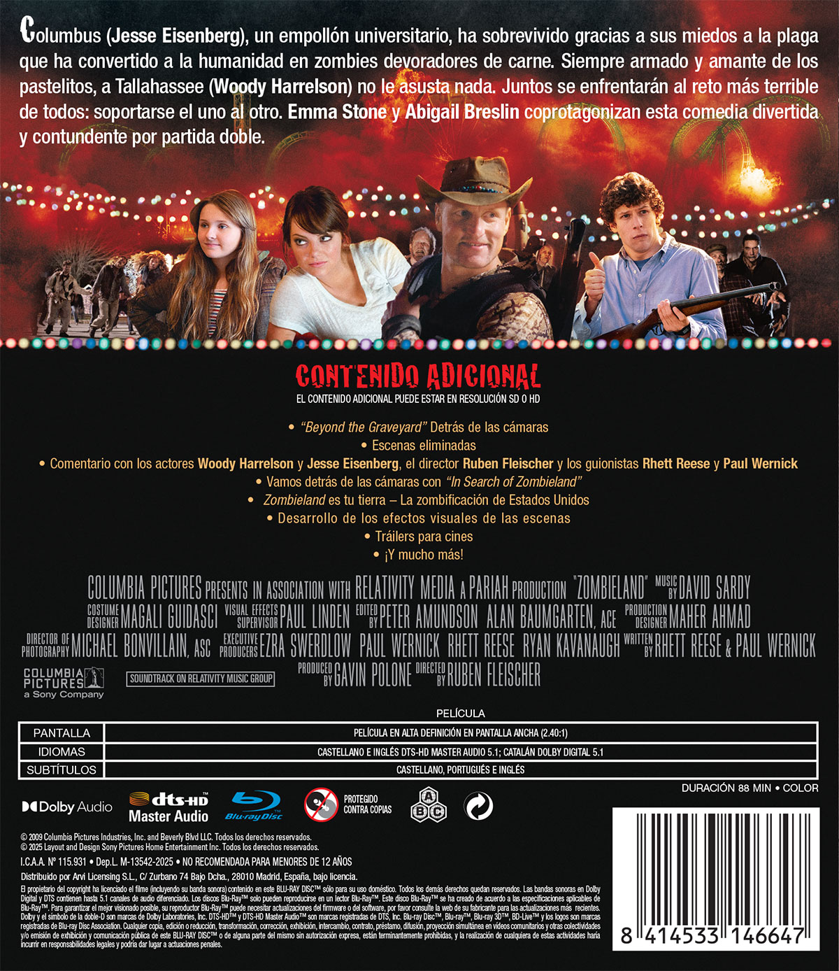Bienvenidos a Zombieland (Blu-ray)