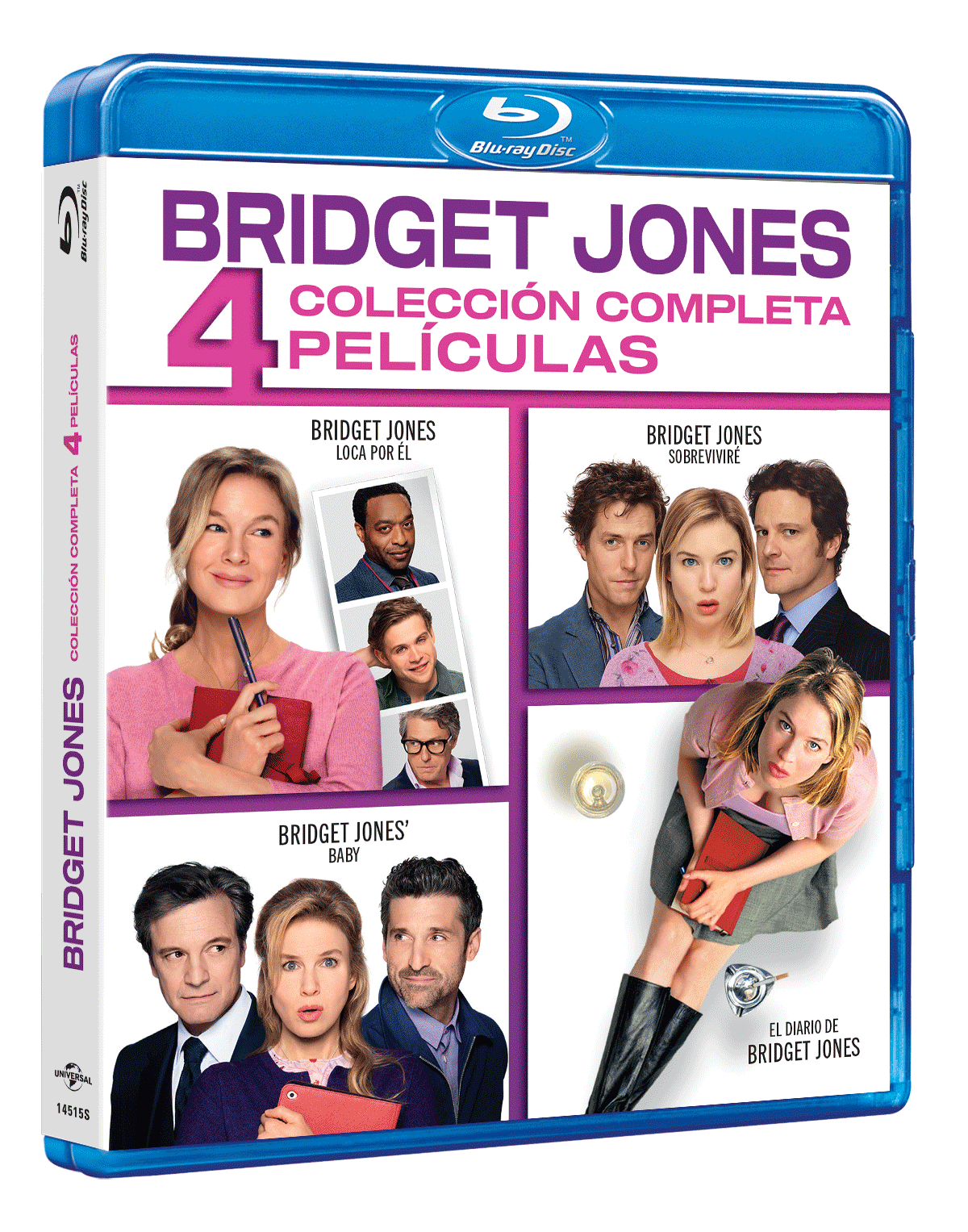 Bridget Jones. Pack 1-4 (Blu-ray)