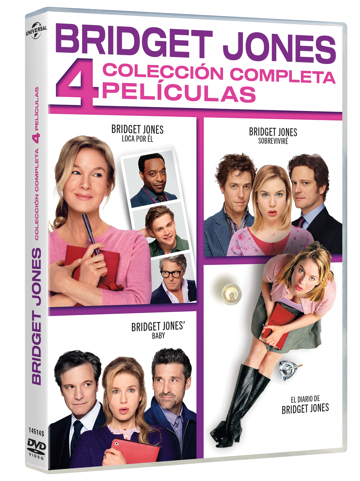 Bridget Jones. Pack 1-4 (DVD)