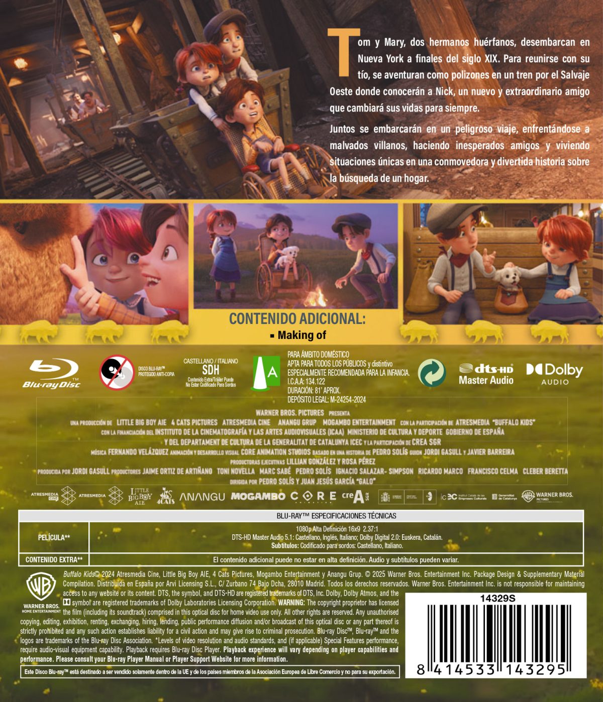 Buffalo Kids (Blu-ray)