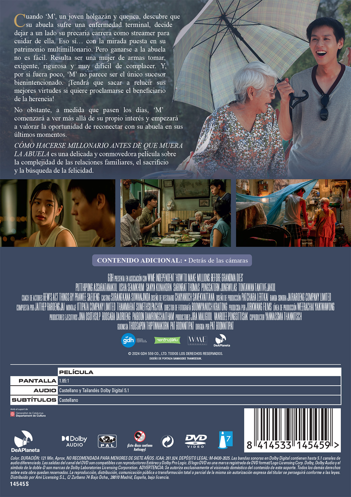 Cómo hacerse millonario antes de que muera la abuela (DVD)