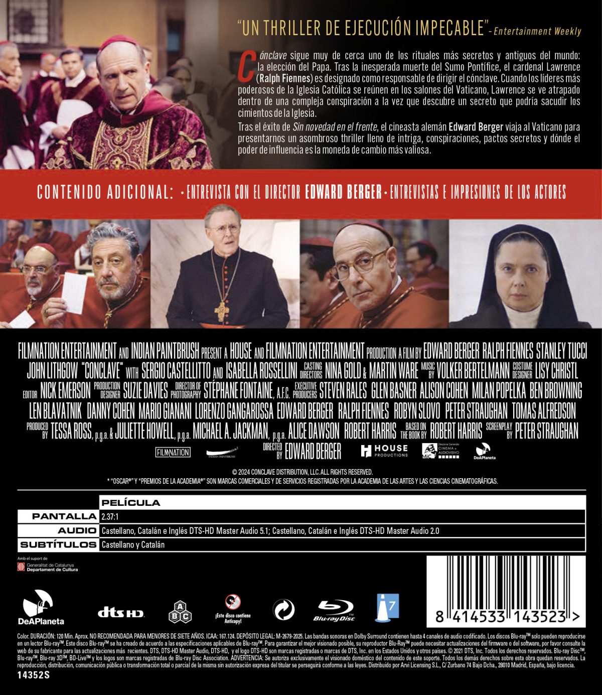 Cónclave (Blu-ray)