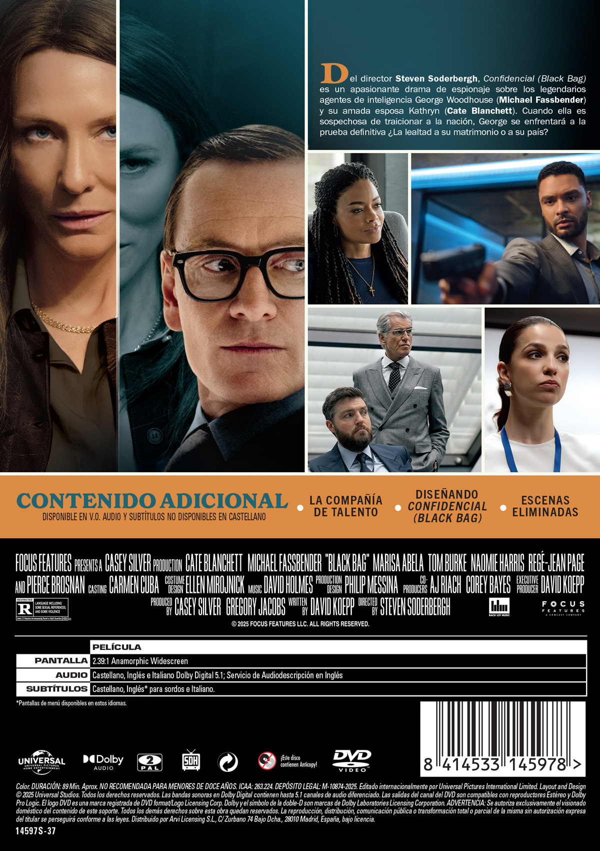 Confidencial (Black Bag) (DVD)