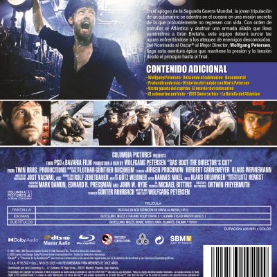 Das Boot: El submarino (Blu-ray)