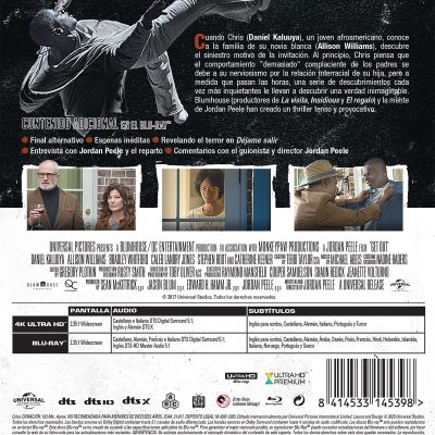 Déjame salir (4K UHD + Blu-ray)