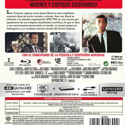 Desde Rusia con amor (4K UHD + Blu-ray)
