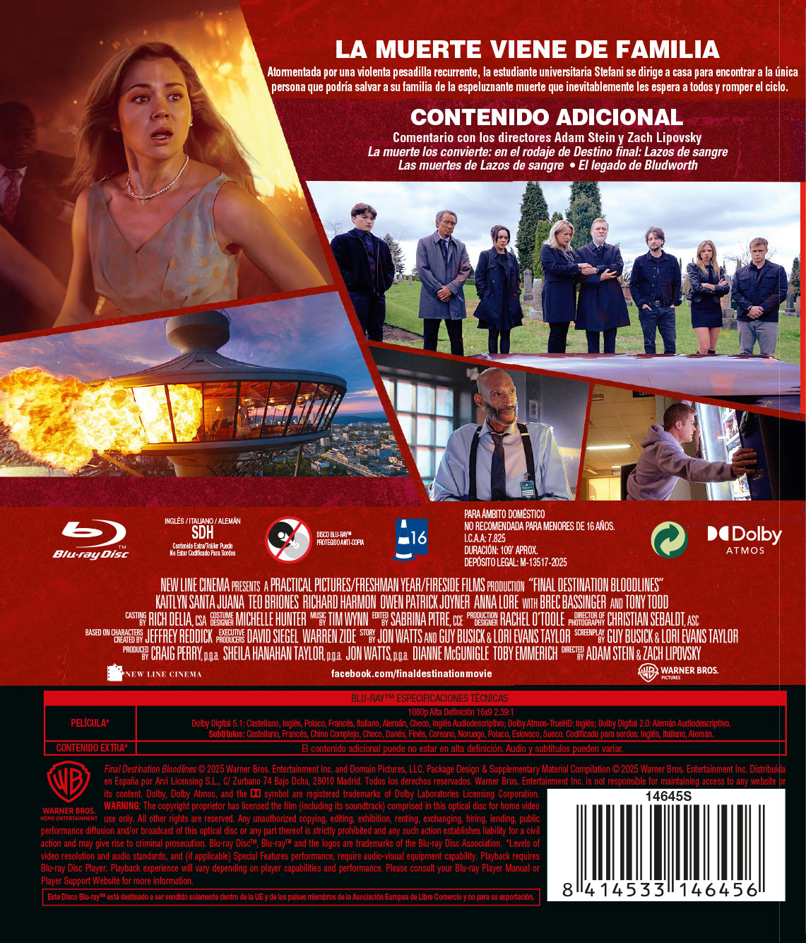 Destino final: Lazos de sangre (Blu-ray)