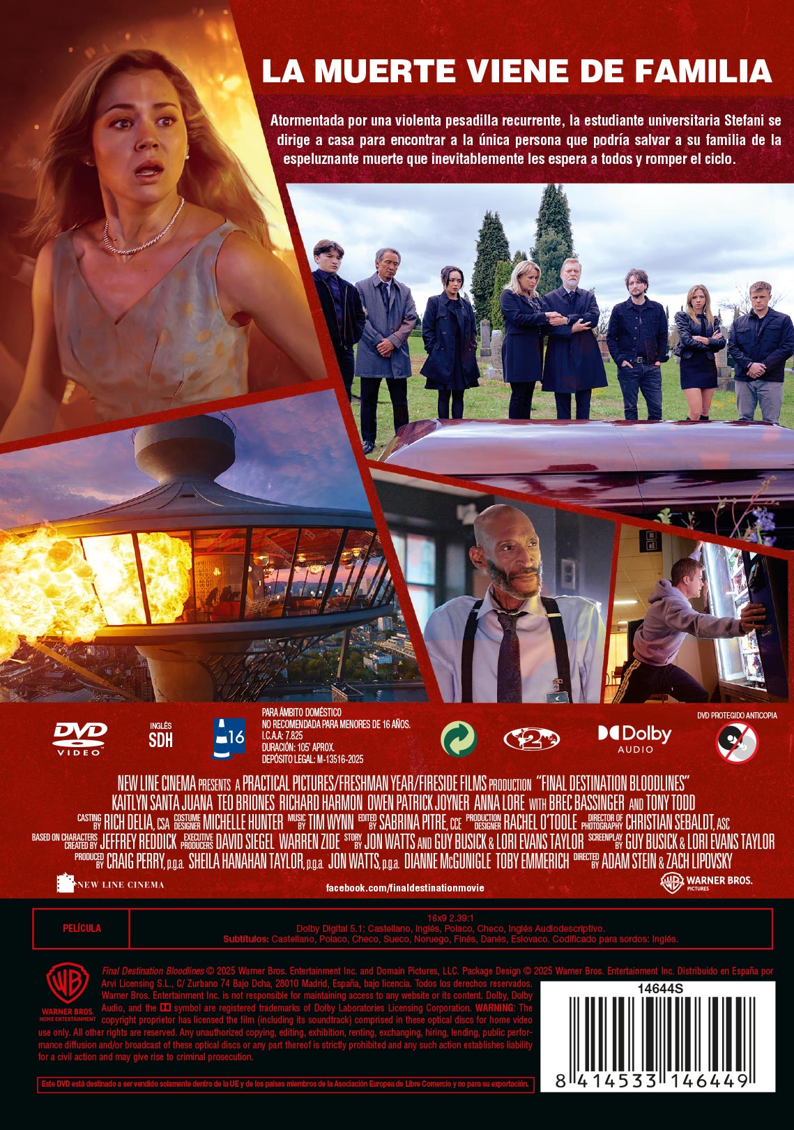 Destino final: Lazos de sangre (DVD)