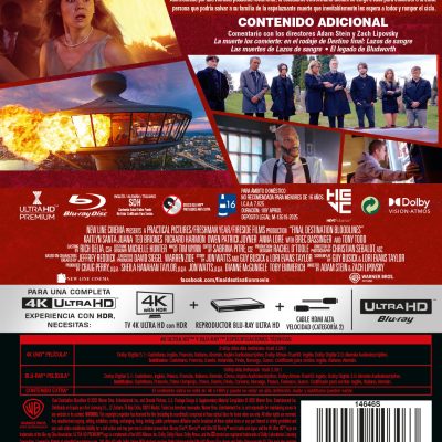 Destino final: Lazos de sangre (4K UHD + Blu-ray)