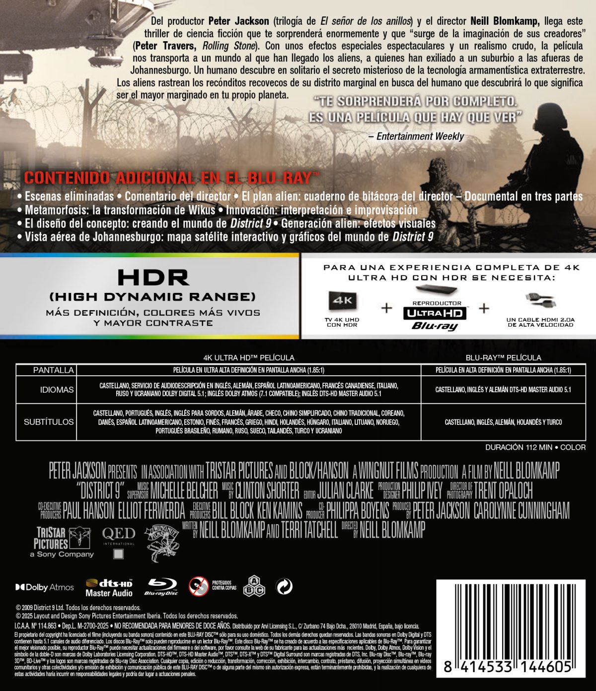 District 9 (4K UHD + Blu-ray)
