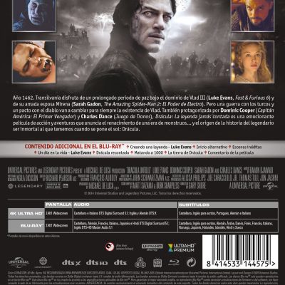 Drácula, la leyenda jamás contada (4K UHD + Blu-ray)