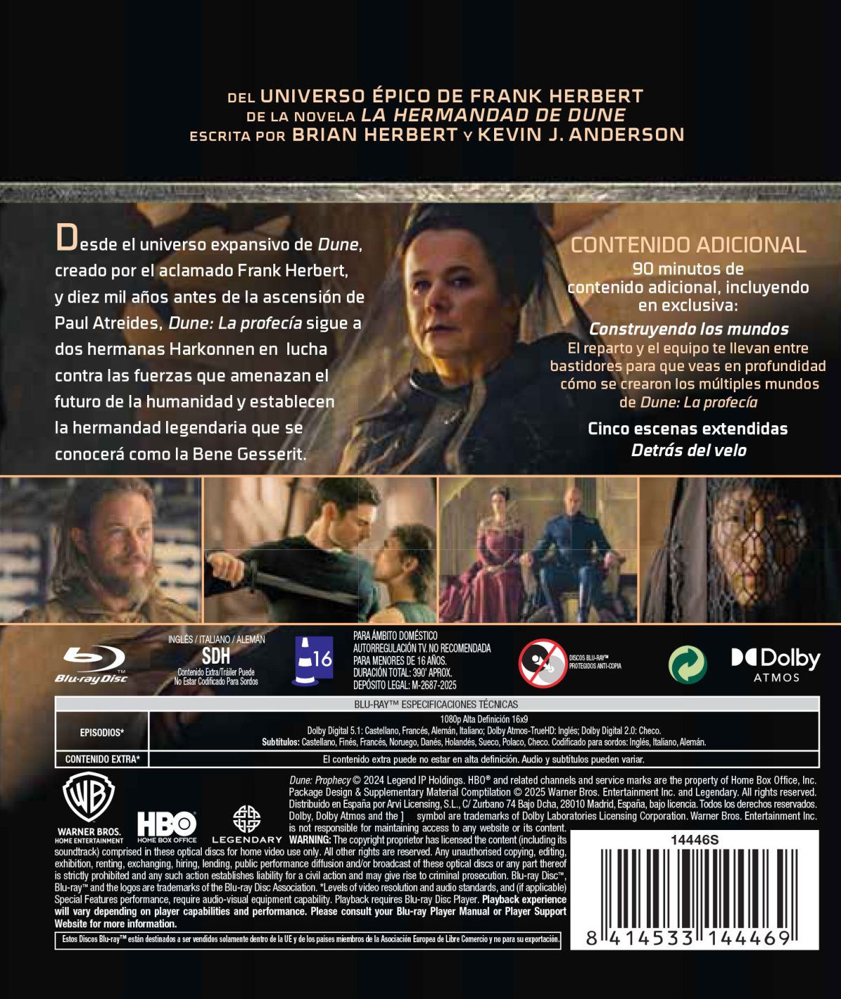Dune: La profecía. Temporada 1 (Blu-ray)