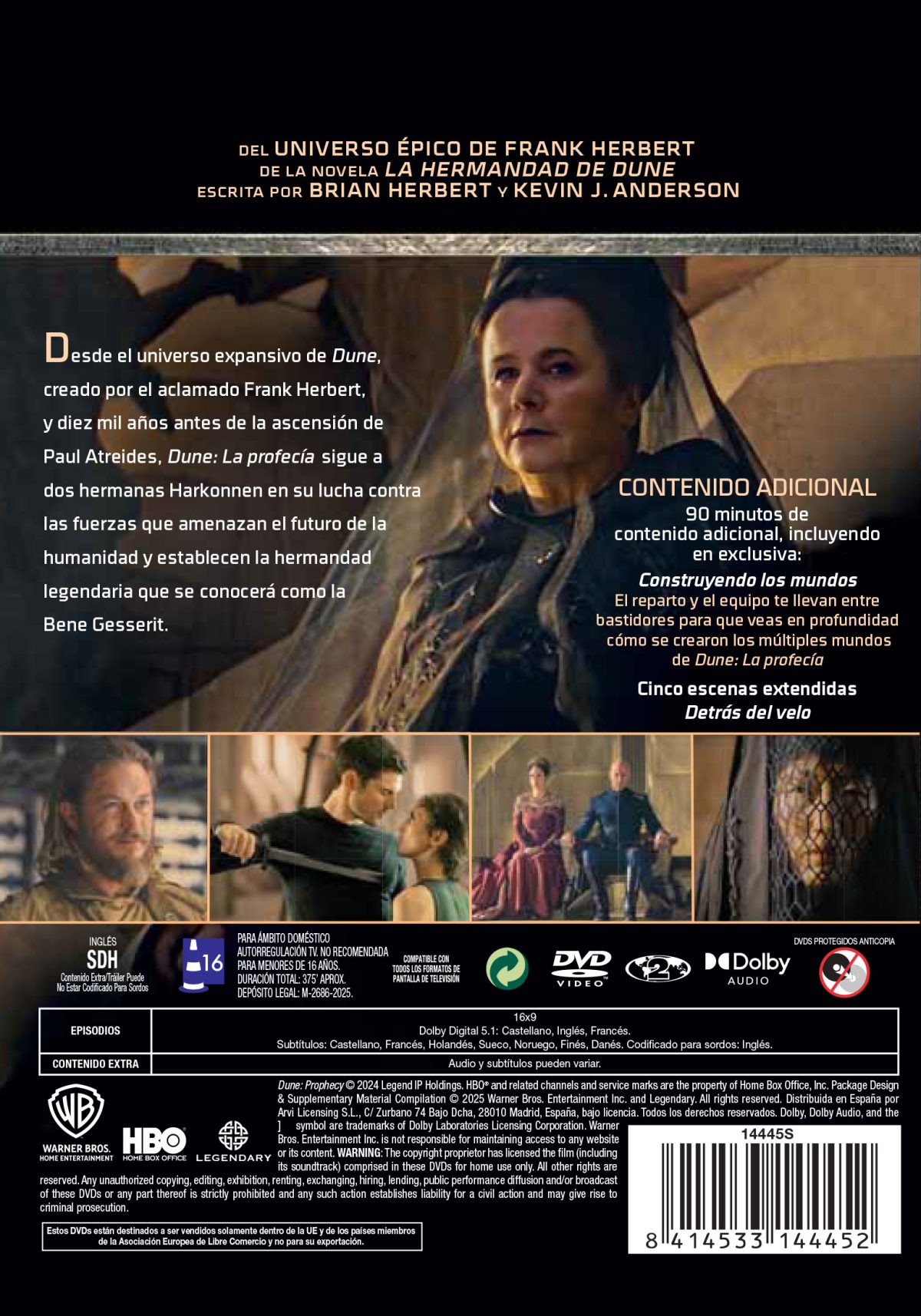 Dune: La profecía. Temporada 1 (DVD)