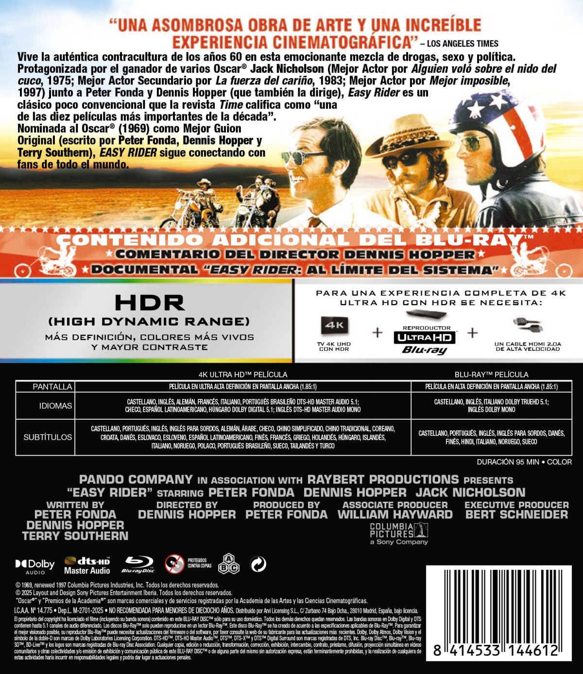 Easy Rider (4K UHD + Blu-ray)