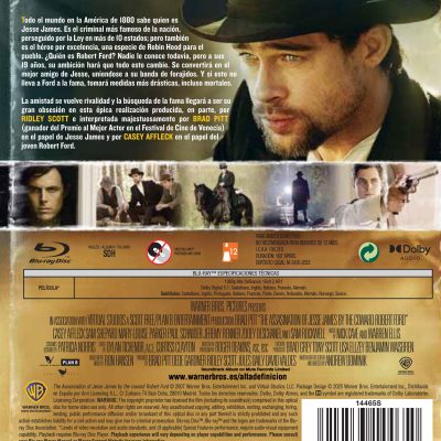 El asesinato de Jesse James por el cobarde Robert Ford (Blu-ray)