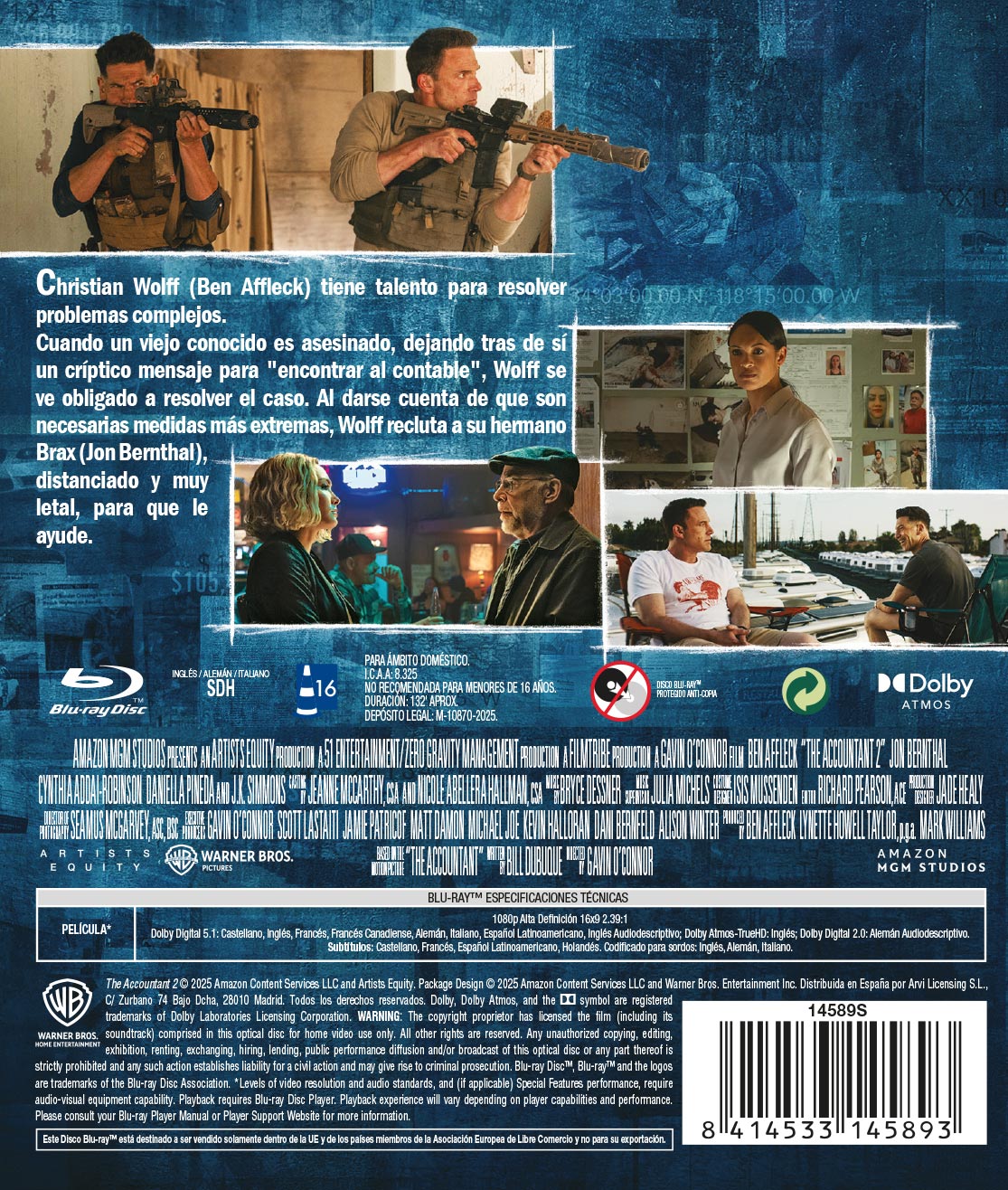 El contable 2 (Blu-ray)
