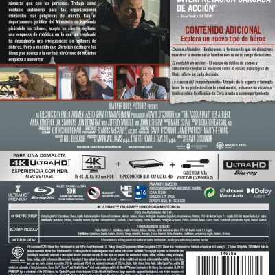 El contable (4K UHD + Blu-ray)