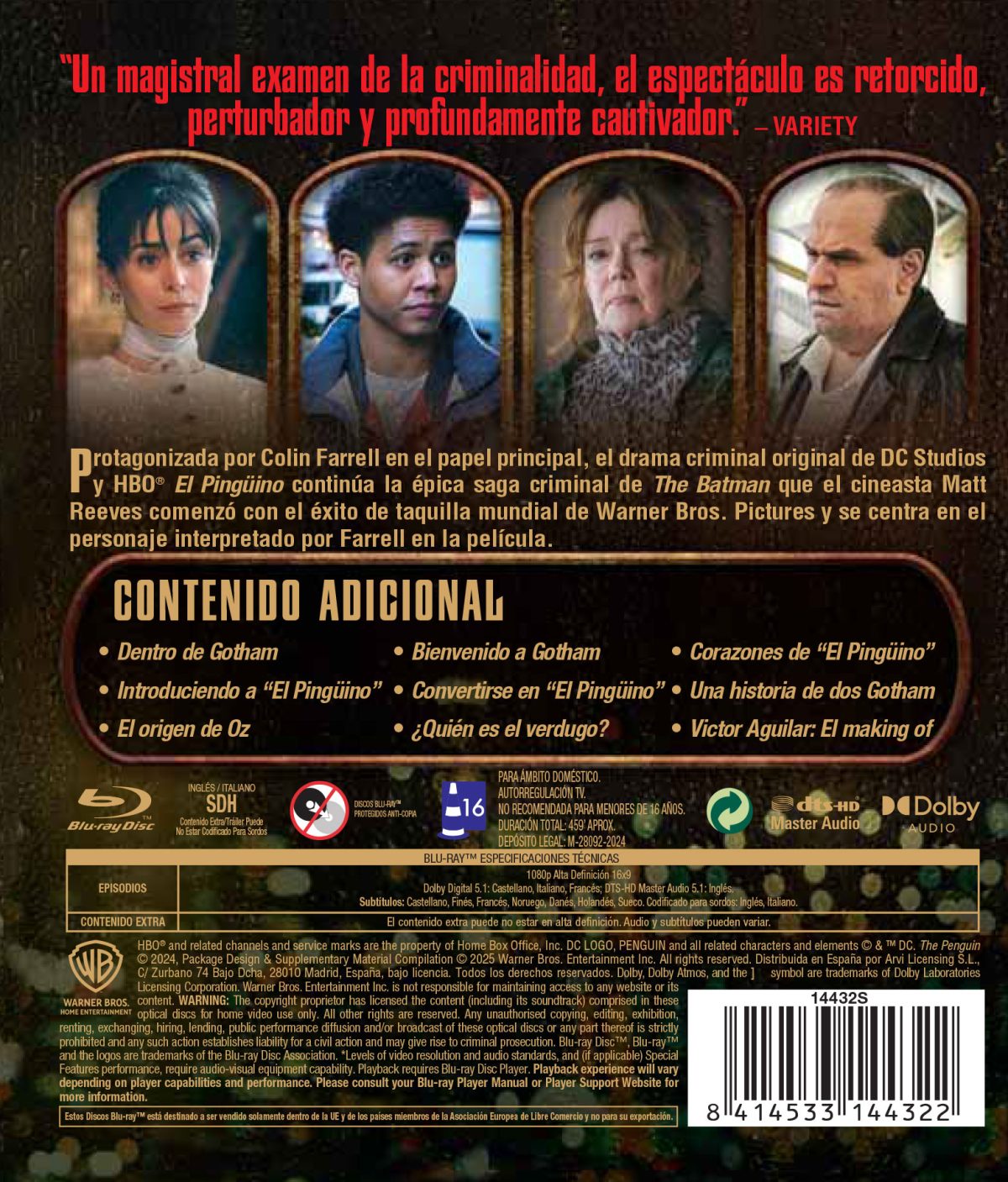 El Pingüino (Blu-ray) Miniserie