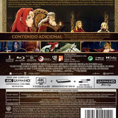 El señor de los anillos: La guerra de los Rohirrim (4K UHD + Blu-ray)