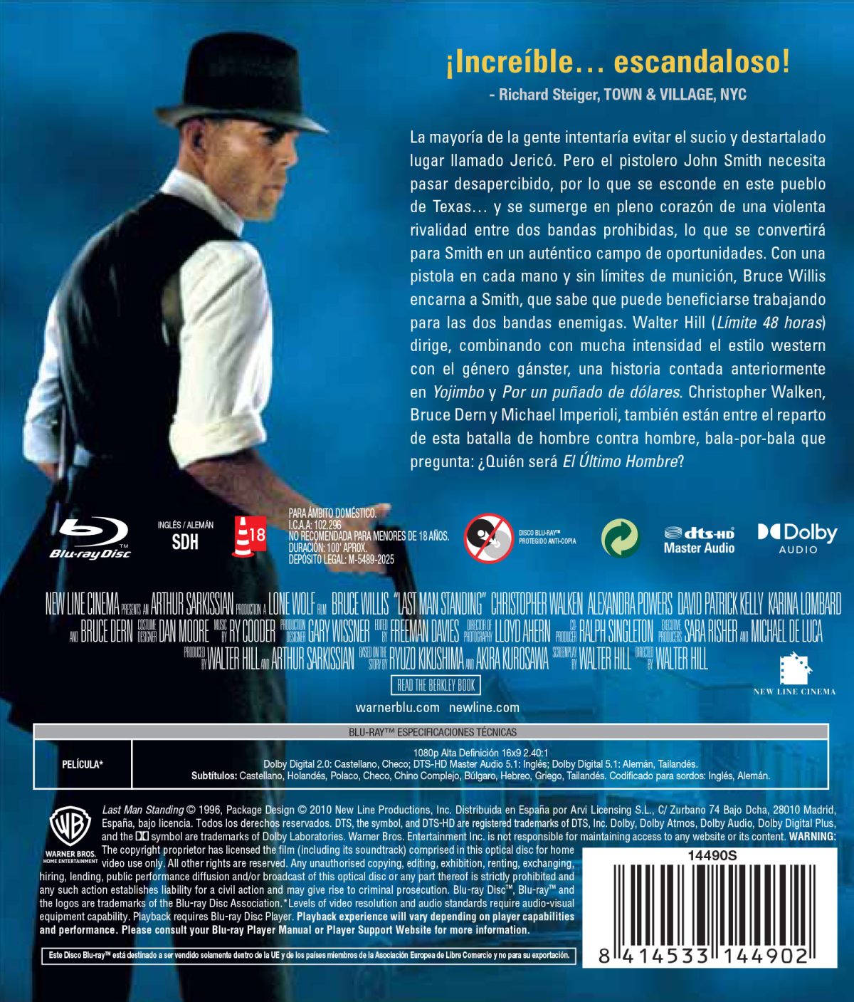 El último hombre (Blu-ray)