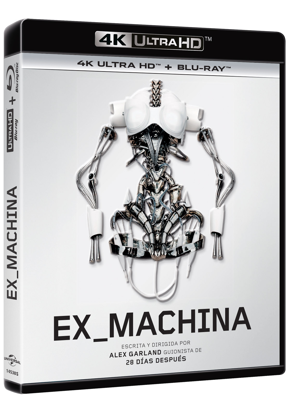 Ex-Machina (4K UHD + Blu-ray)