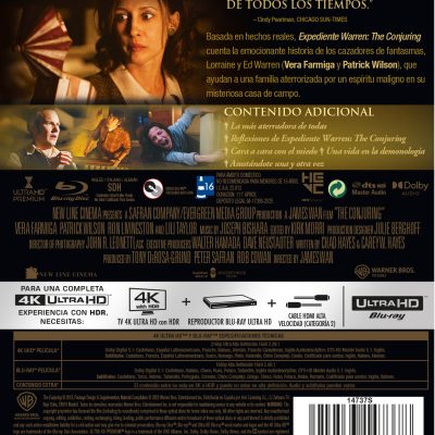 Expediente Warren (4K UHD + Blu-ray)