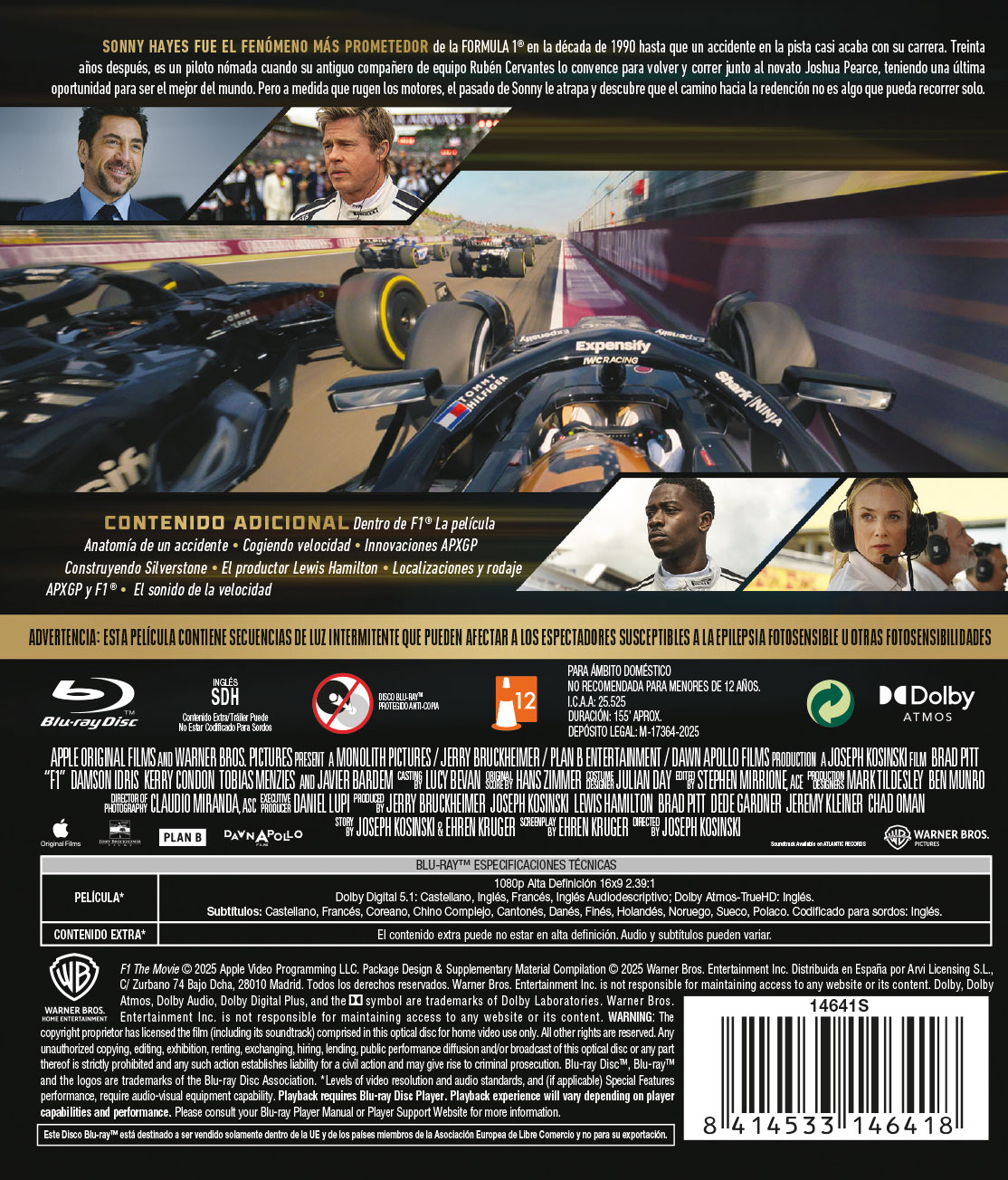 F1: La película (Blu-ray)