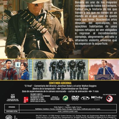 Fallout. Temporada 1 (DVD)