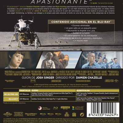 First Man (4K UHD + Blu-ray)
