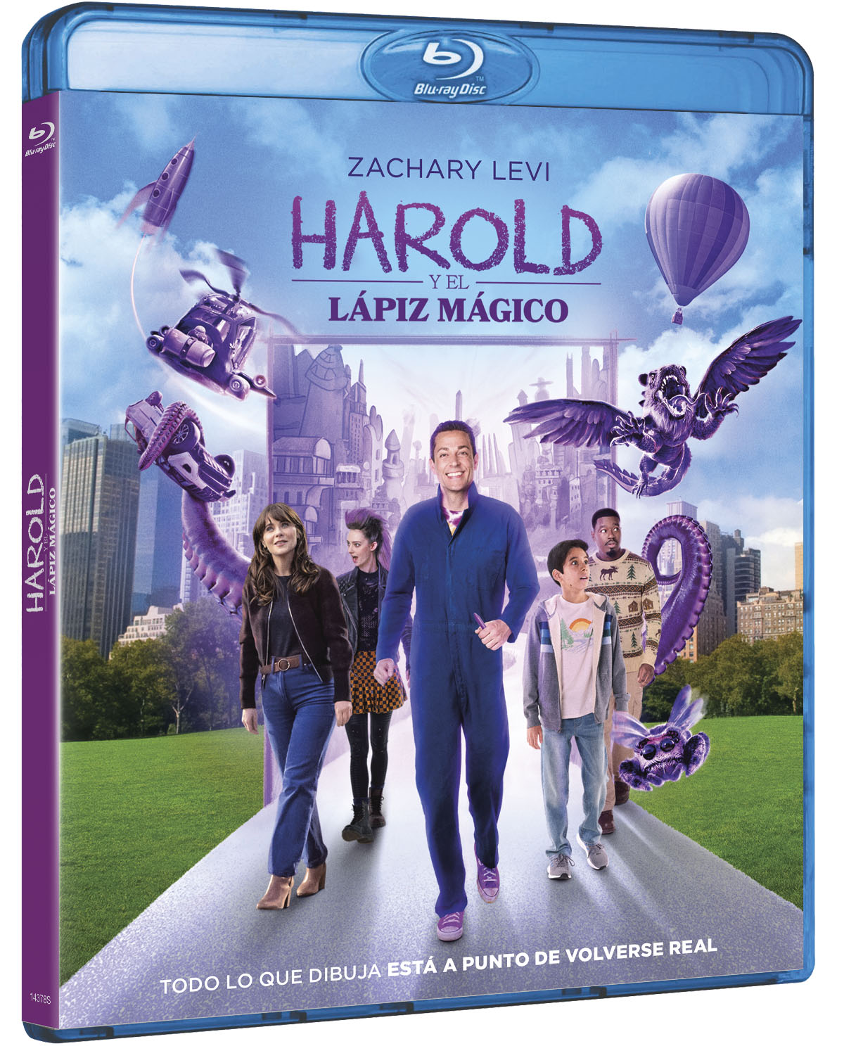 Harold y el lápiz mágico (Blu-ray)