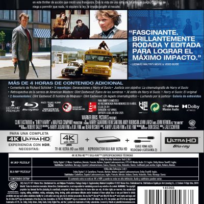 Harry el Sucio (4K UHD + Blu-ray)