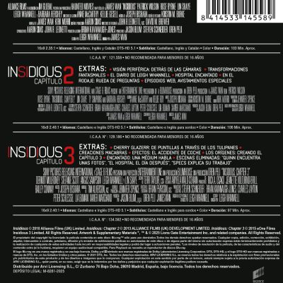 Insidious: Pack 1-3 (Blu-ray)