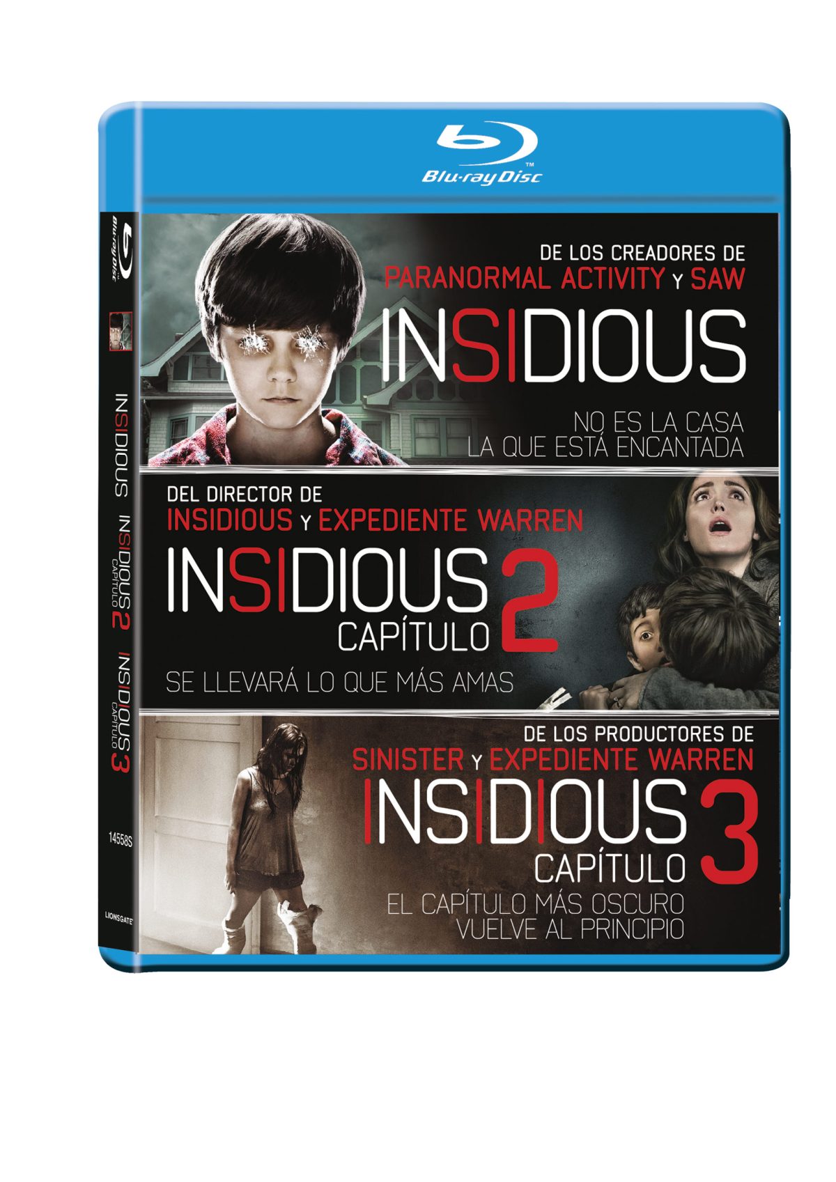 Insidious: Pack 1-3 (Blu-ray)