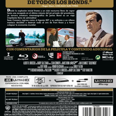 James Bond contra Goldfinger (4K UHD + Blu-ray)