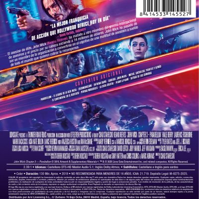 John Wick. Capítulo 3: Parabellum (Blu-ray)