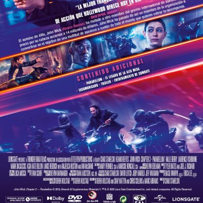 John Wick. Capítulo 3: Parabellum (DVD)
