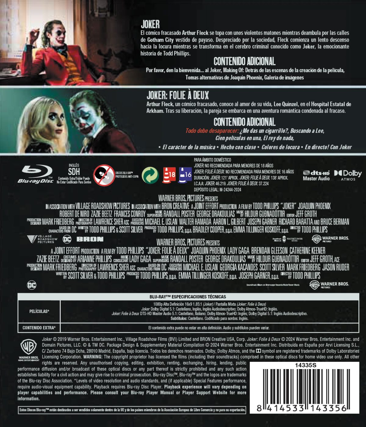 Joker. Pack (Blu-ray)