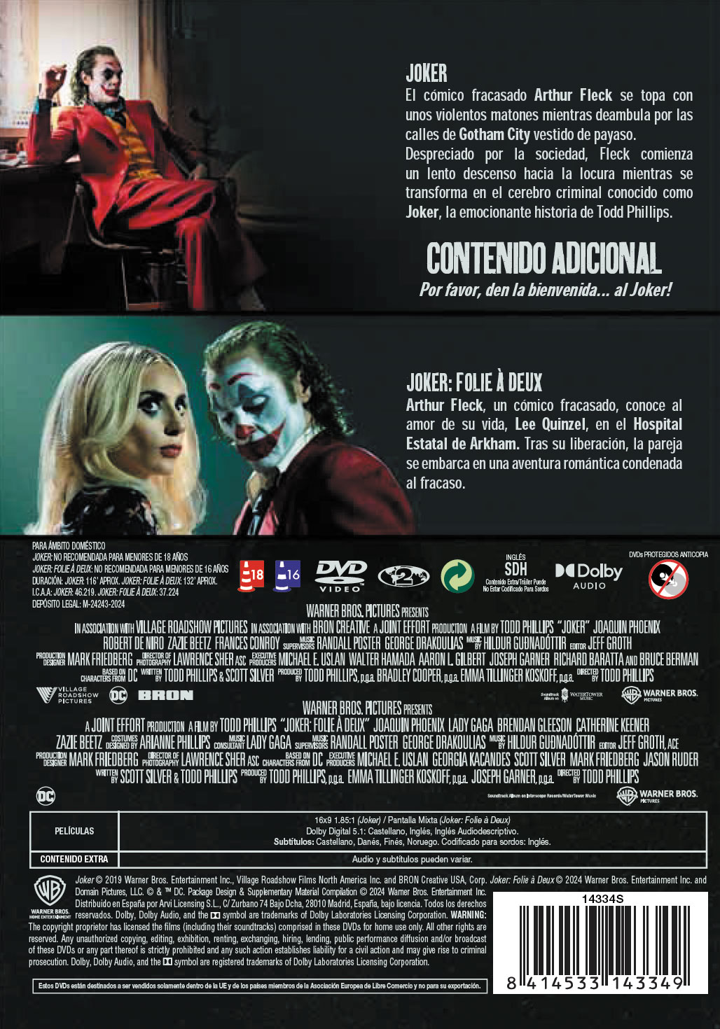 Joker. Pack 1-2 (DVD)