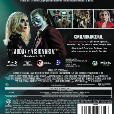 Joker: Folie à Deux (Blu-ray)