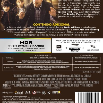 Jumanji (1995) (4K UHD + Blu-ray)