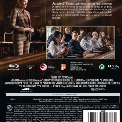 Jurado Nº 2 (Blu-ray)