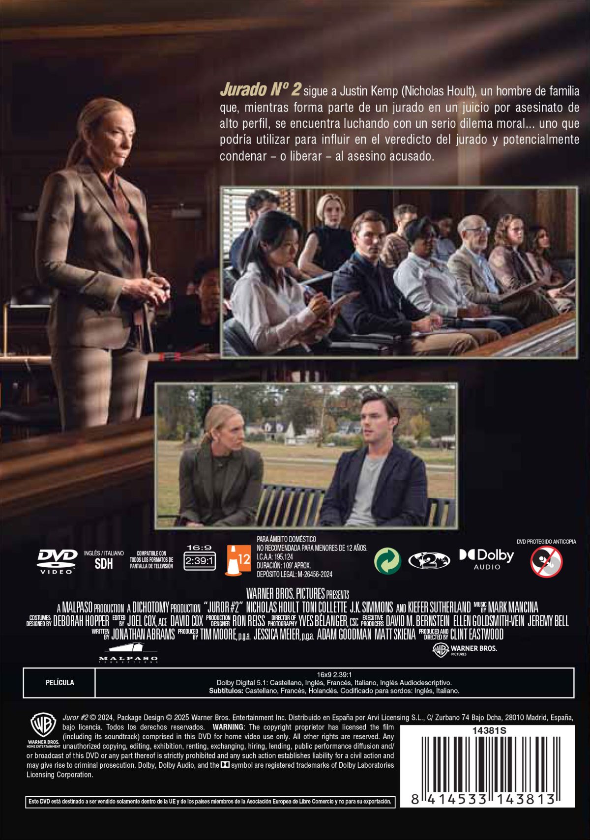 Jurado Nº 2 (DVD)