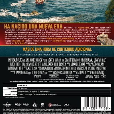 Jurassic World: El renacer (Blu-ray)