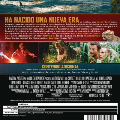 Jurassic World: El renacer (DVD)