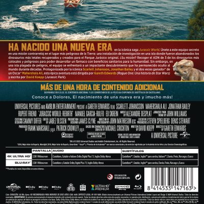Jurassic World: El renacer (4K UHD + Blu-ray)