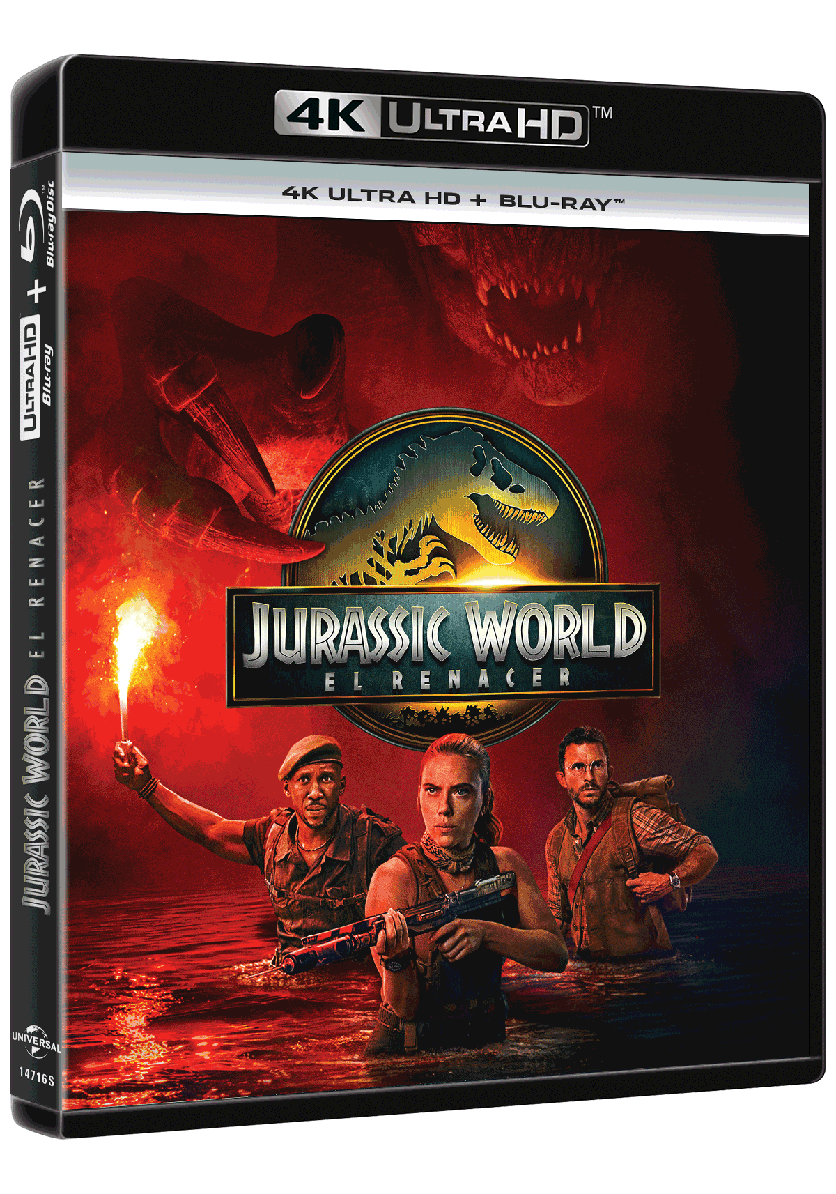 Jurassic World: El renacer (4K UHD + Blu-ray)