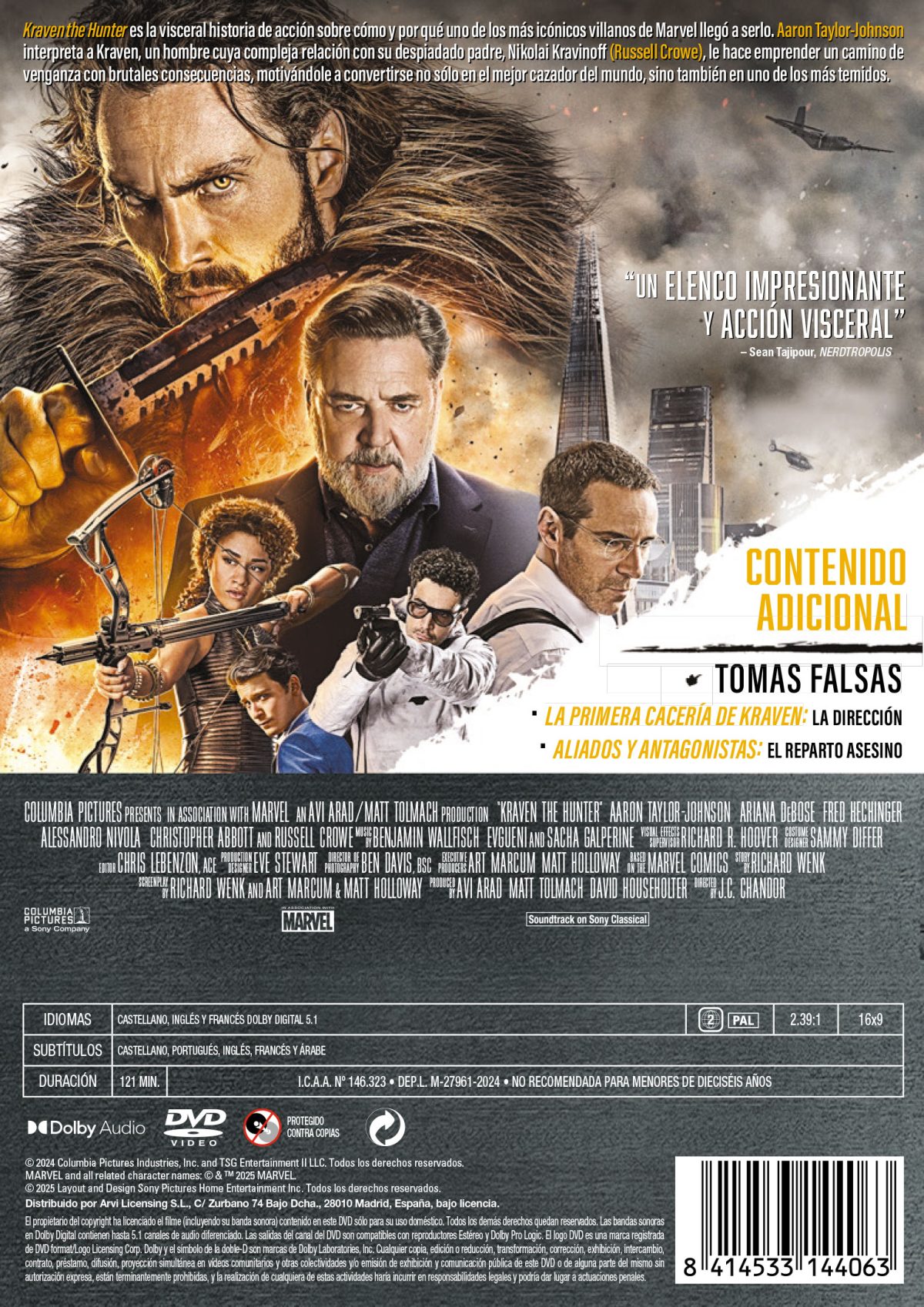 Kraven the Hunter (DVD)
